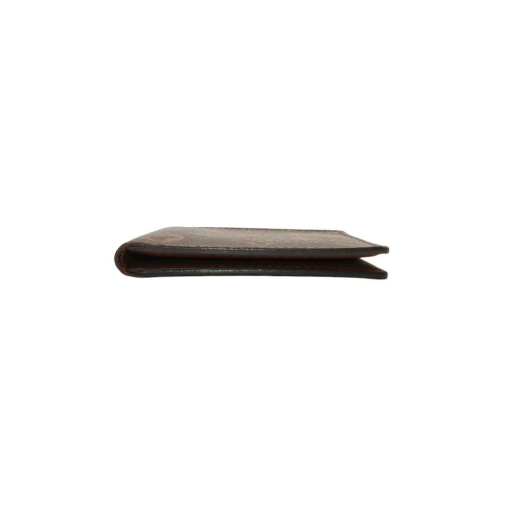 LOUIS VUITTON Portefeuille Cartes Credit Monogram Bi fold Wallet Brown - Picture 3 of 12